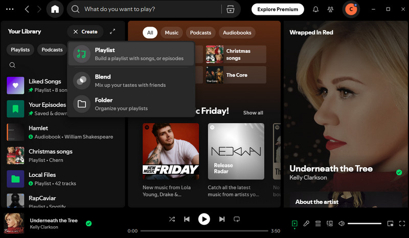 Create, Share and Download Spotify Playlist