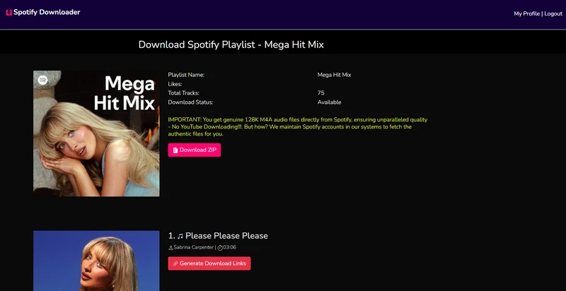spotisongdownloader spotify downloader