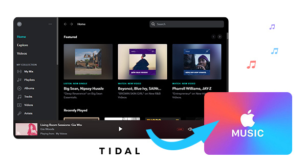 move tidal playlist to apple music