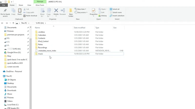 import apple music downloads to ipod classic