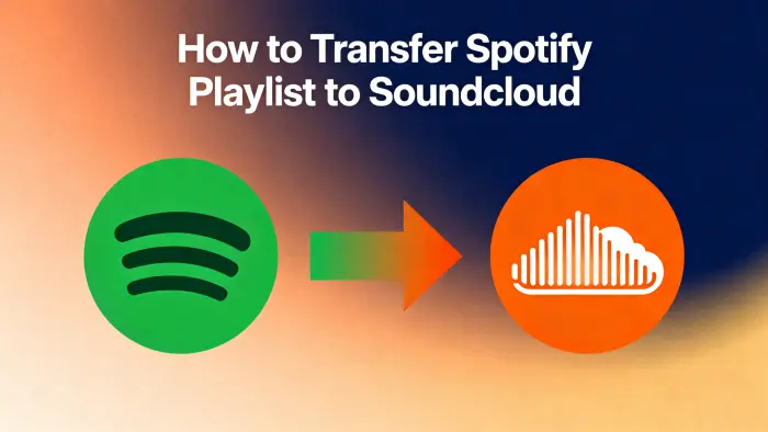 how to transfer spotify playlist to soundcloud
