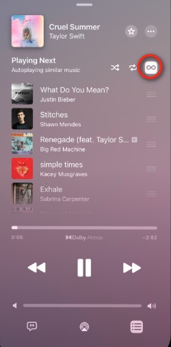 turn off autoplay on iPhone