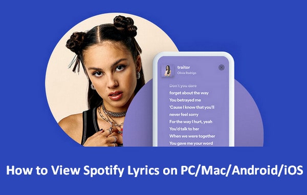 how to view lyrics in spotify