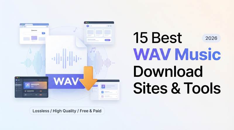 15 Best WAV Music Download Sites and Tools in 2026