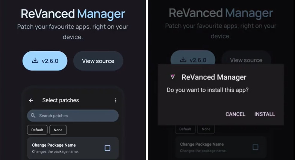 install revanced