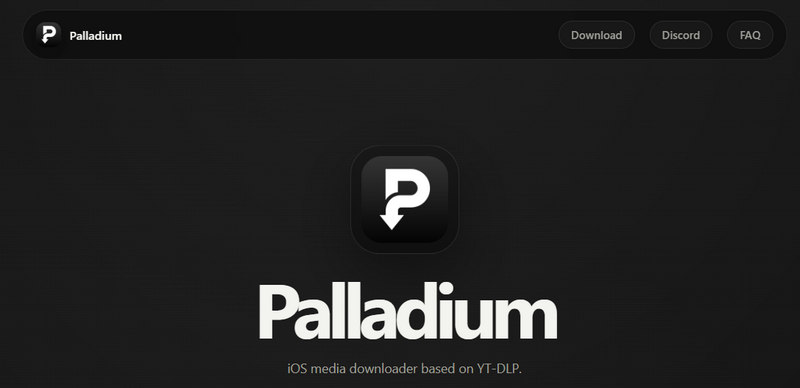 Paste a YouTube or YouTube Music link into Palladium on iPhone or iPad