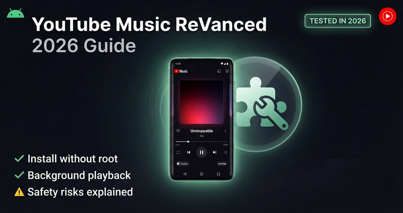 YouTube Music ReVanced 2026 safety, install, test and fixes