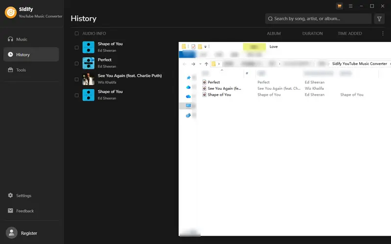 Step 4: Convert YouTube Music Playlist to WAV format