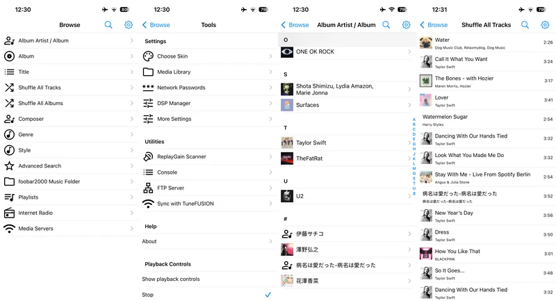 foobar2000 music player for iphone