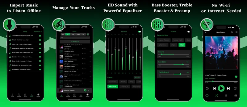 offline music player app