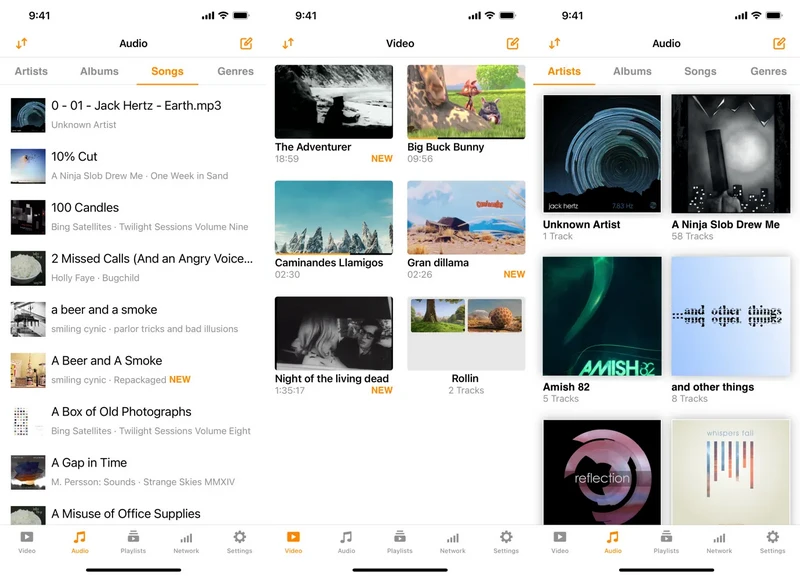 vlc offline music app