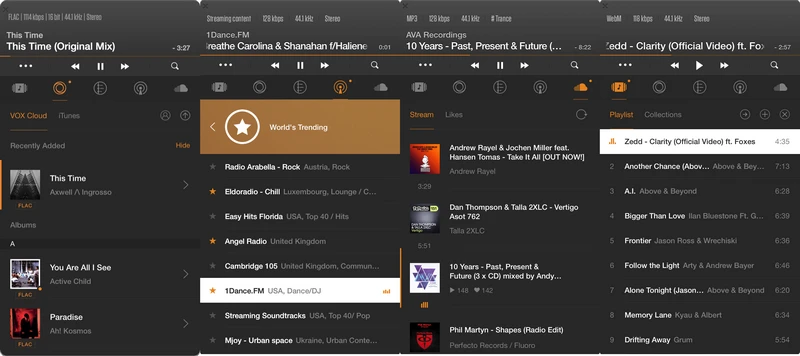 vox music player for iphone