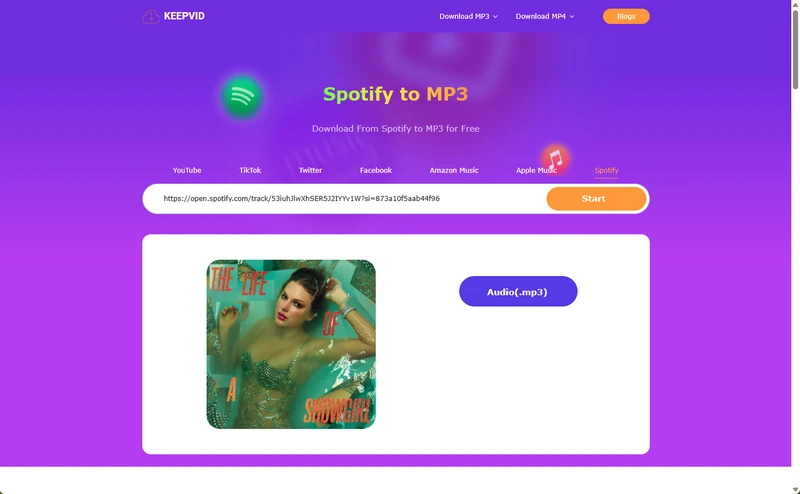 keepvid mp3 download songs