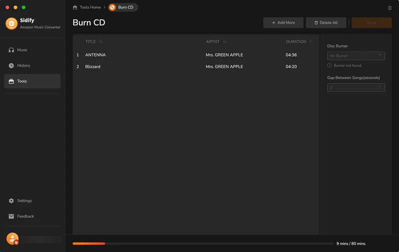 burn cd