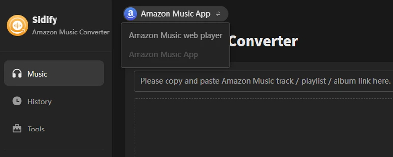 choose conversion mode