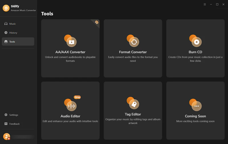sidify amazon music converter tools
