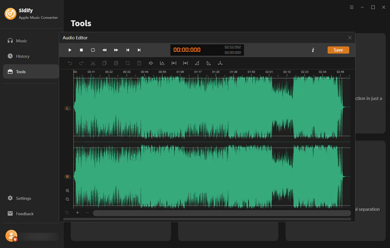 recreate audio files