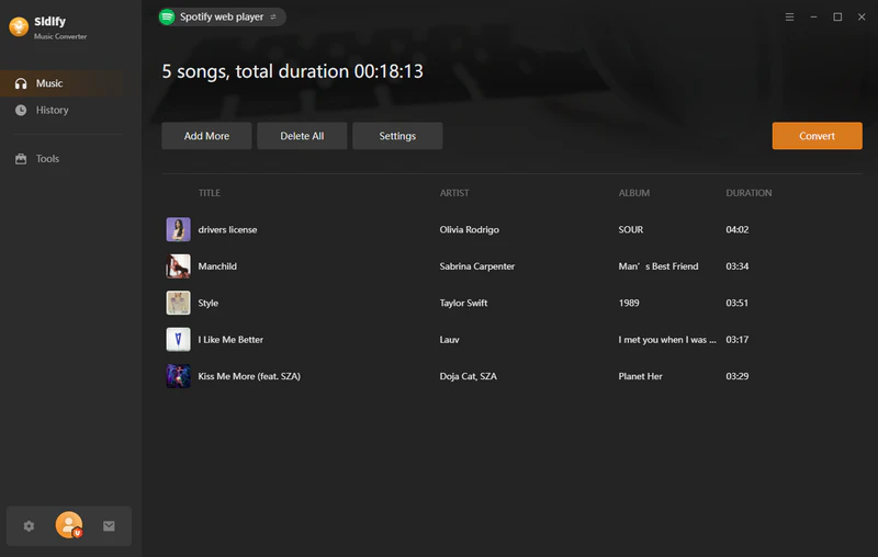 convert spotify to mp3