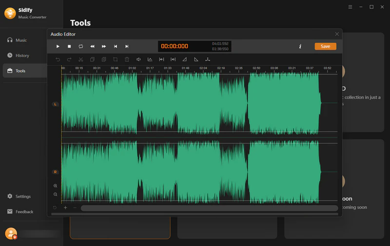 spotify music editor