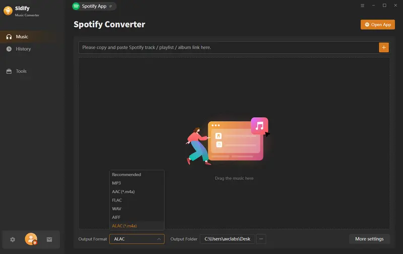 Run Sidify Music Converter