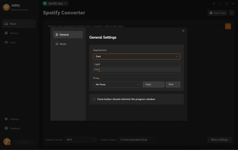 converter mode