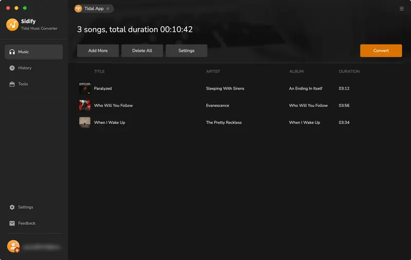 download Tidal music onto mac