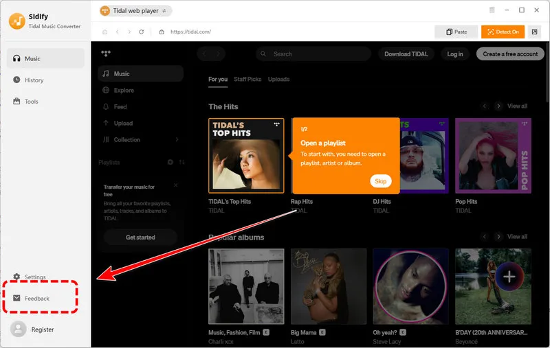 Sidify Tidal Music Converter