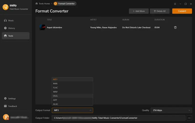 sidify format converter