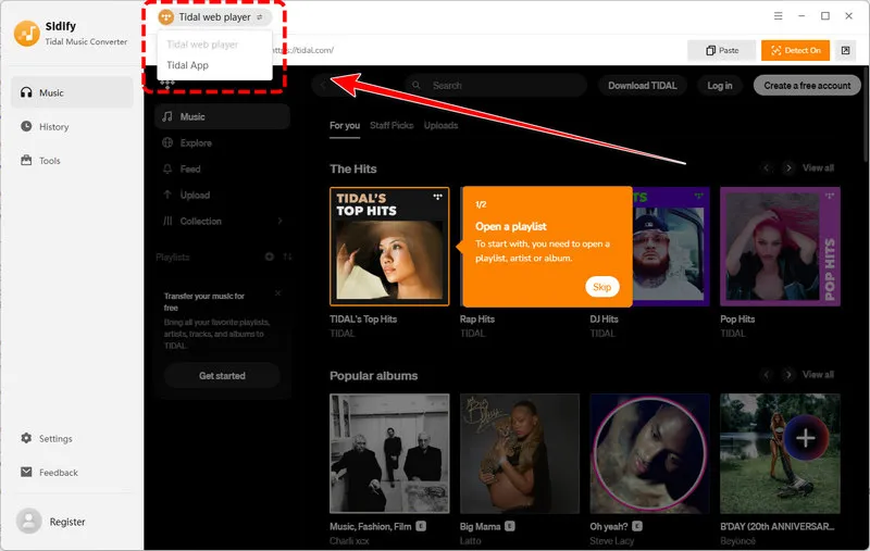 Sidify Tidal Music Converter