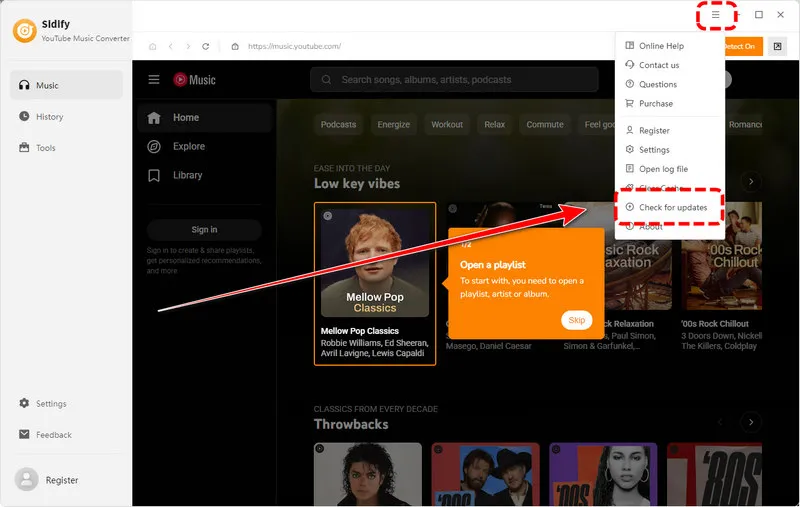  Sidify YouTube Music Converter