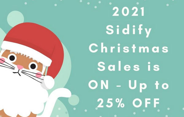 sidify 2021 christmas sales is on