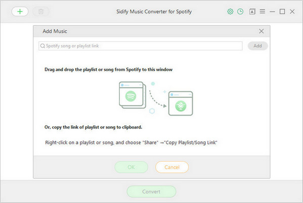 Add Spotify music to clipboard