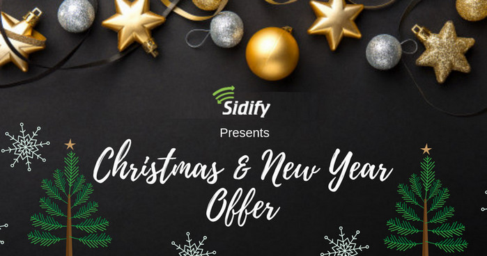 Sidify 2018 Christmas offer