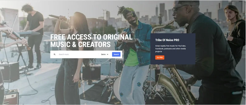 FMA royalty free music site