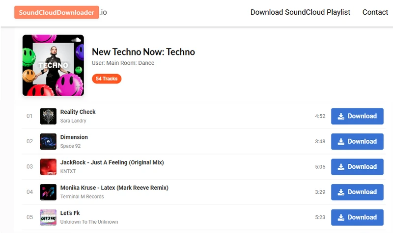 soundcloud playlist downloader