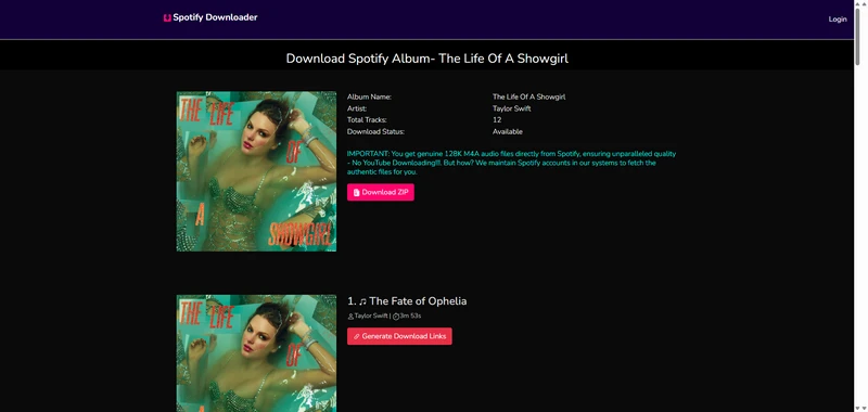 spotidownloader download spotify songs