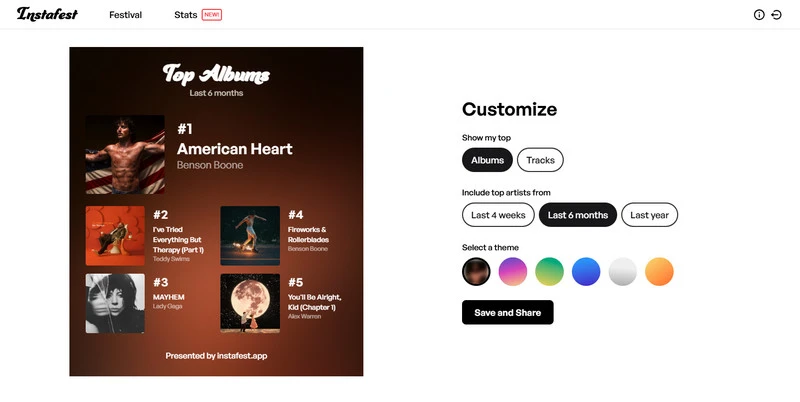 view spotify tastes and recommendations