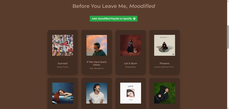 get spotify stats and generate personal playlists