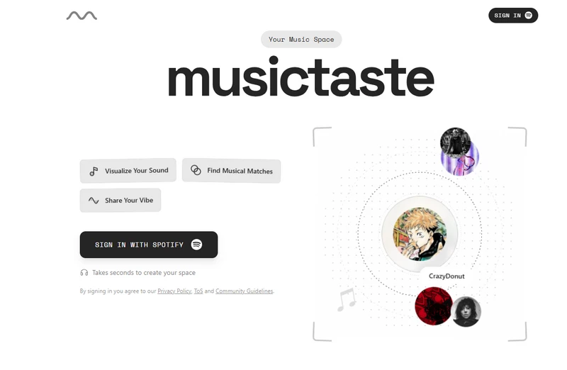 view spotify music taste