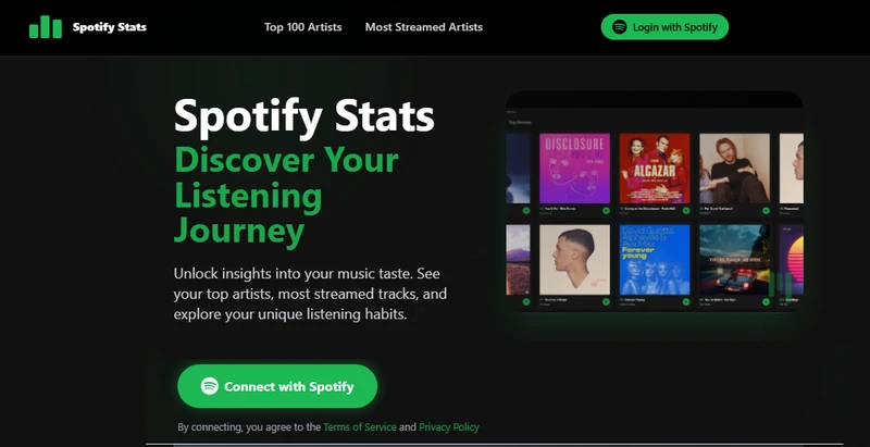 view spotify stats