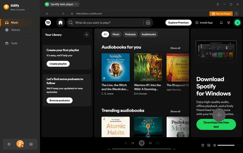 Run Sidify Music Converter