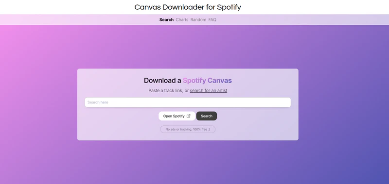canvas downloader for spotify