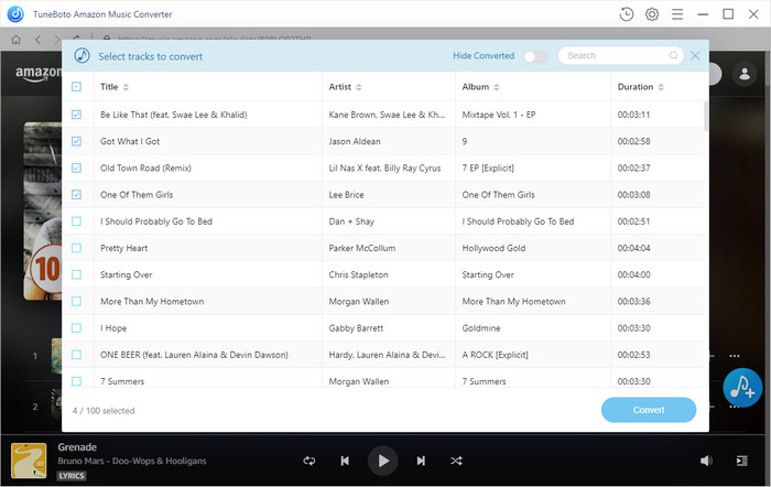 convert downloaded amazon music to mp3