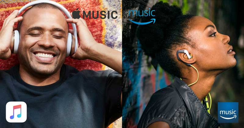 Apple Music and Amazon Music comparison