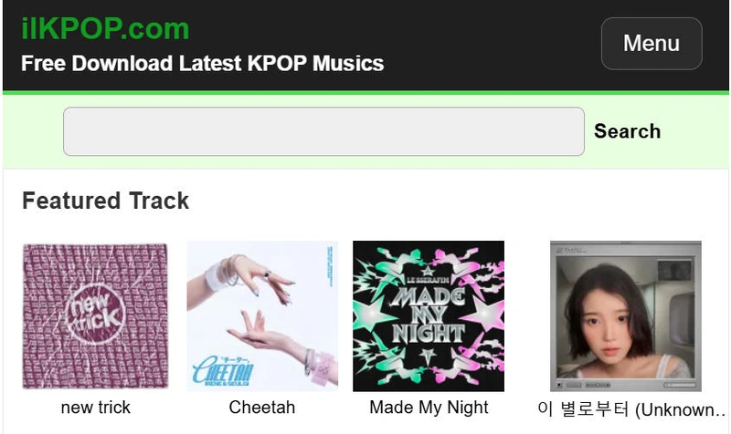 ilKPOP K-pop MP3 download website