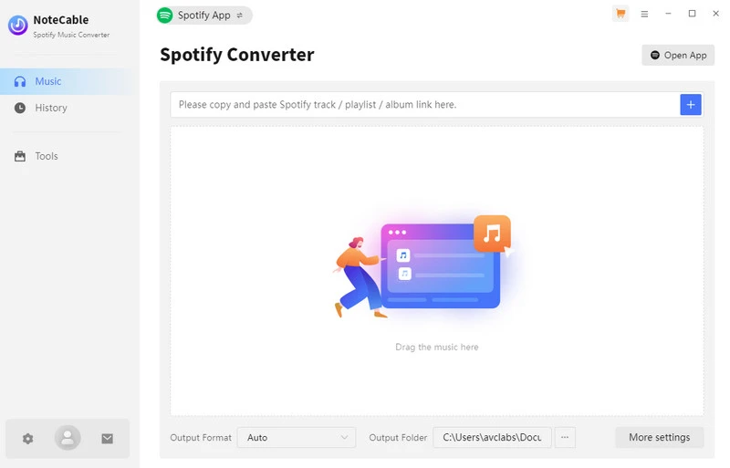 notecable spotie music converter