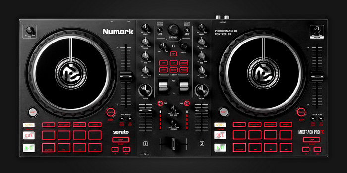 Numark Mixtrack Pro FX controller