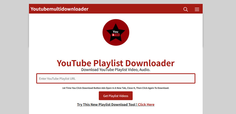 youtube playlist downloader