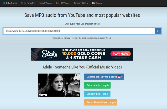 tuberipper youtube to mp3 downloader