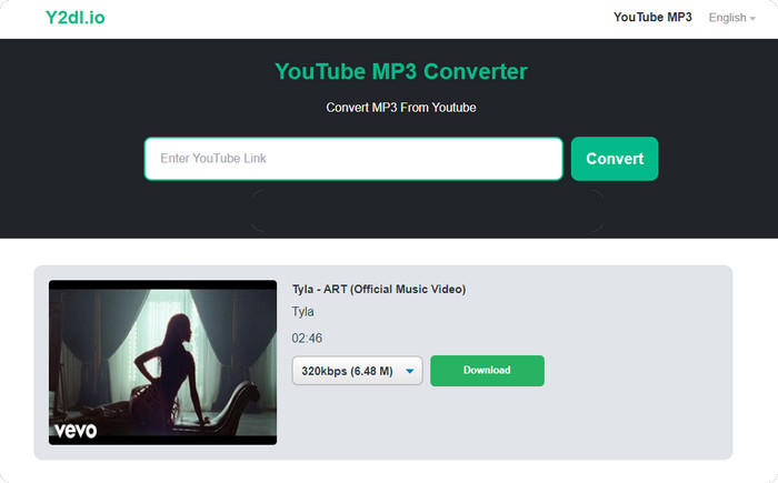 y2dl.io online youtube downloader